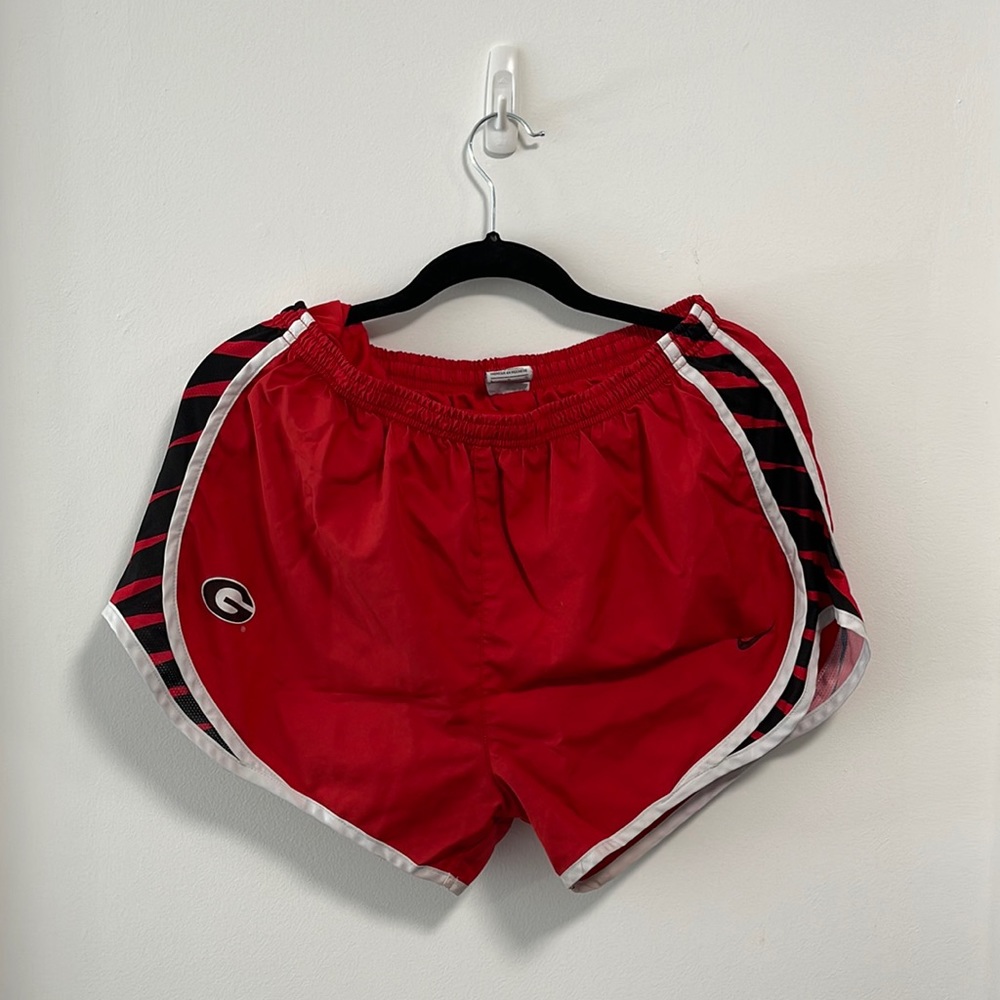 ❤️🖤❤️ UGA Nike Dri Fit Tempo Running Shorts ❤️🖤❤️